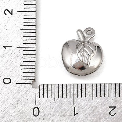 Fruit 304 Stainless Steel Pendants STAS-P418-03A-P-1