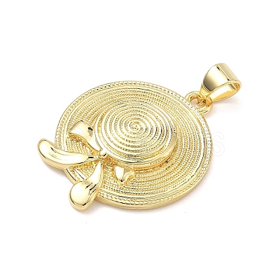 Brass Pendants KK-P345-15G-01-1
