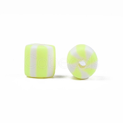 Handmade Polymer Clay Bead Strands CLAY-T020-12J-1