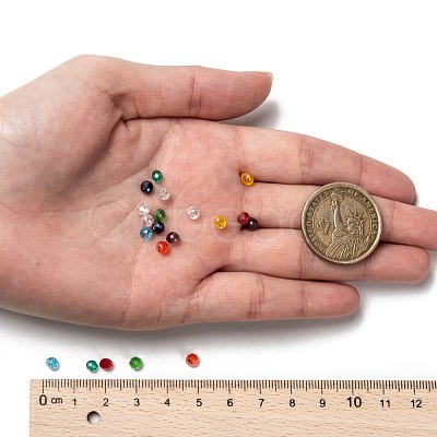 10 Colors Electroplate Glass Beads EGLA-JP0002-01B-4mm-1