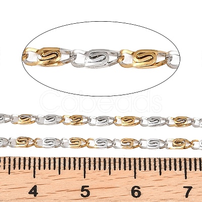 Two Tone 304 Stainless Steel Lumachina Chains CHS-P028-02A-1