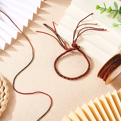 2 Rolls Segment Dyed Cotton Twisted String Cord OCOR-TA0002-95A-1