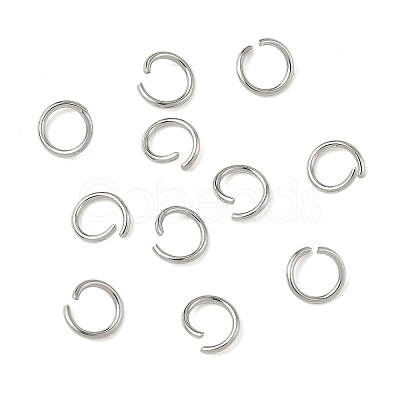 304 Stainless Steel Open Jump Rings STAS-Z150-01C-P-1