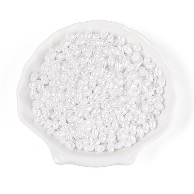 Opaque Colours Luster Glass Seed Beads SEED-N008-02A-01-1