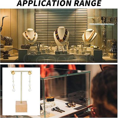 Iron Earring Display Stands EDIS-WH0007-05-1