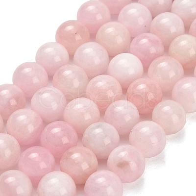 Natural Morganite Beads Strands G-H329-C11-10mm-1