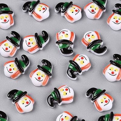 Helloween Theme Luminous Resin Decoden Cabochons LS-CRES-T026-01G-1