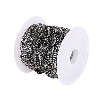 Brass Coated Iron Cable Chains CH-CJ0001-04B-1