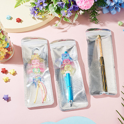 50Pcs PP Plastic Watchband Storage Resealable Bags ABAG-TADJ0003-01E-1
