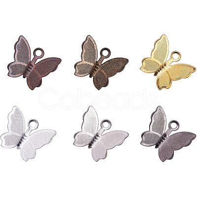 Brass Charms KK-NB0002-11-1