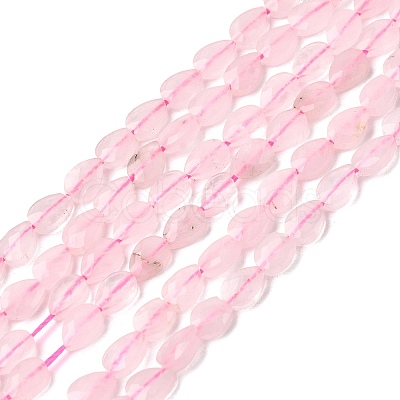Natural Rose Quartz Beads Strands G-B159-A06-1