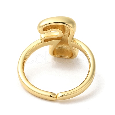 Brass Open Cuff Rings RJEW-U008-06F-G-1