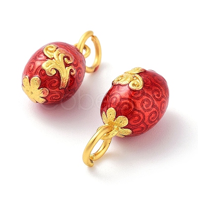 Alloy Enamel Charms ENAM-A001-01C-1