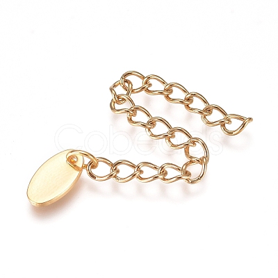 PVD Vacuum Plating 304 Stainless Steel Chain Extender LS-STAS-G221-23G-1