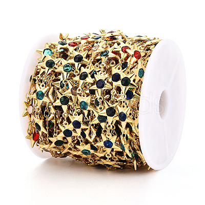 Brass Star Link Chains CHC-N023-07E-G-1