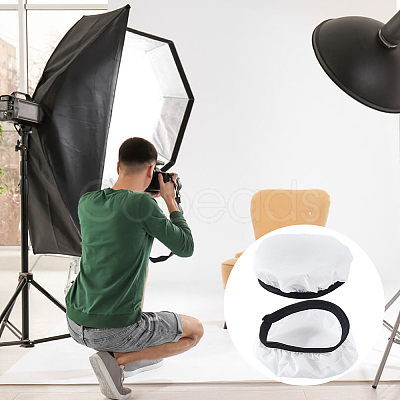 Round Cloth Photography Lamp Cover DIY-WH020079-025A-1