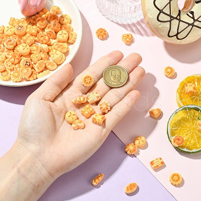 Opaque Resin Cabochons RESI-CJC0012-37C-1