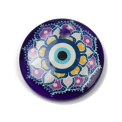 Handmade Lampwork Pendants LAMP-R005-01A-1