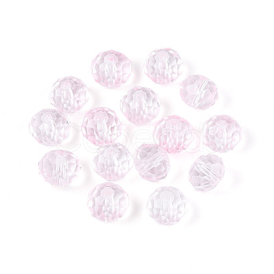Baking Paint Transparent Glass Beads GLAA-N011-10mm-10-1