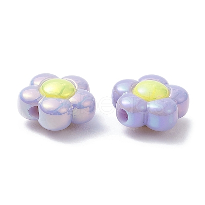 UV Plating Acrylic Beads PACR-R249-07-1