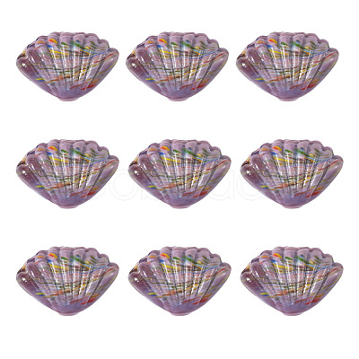 10Pcs Handmade Lampwork Beads LAMP-TADJ0001-07C-1