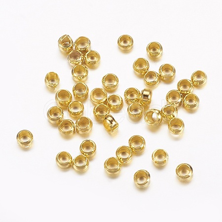 Brass Crimp Beads J0JMN012-1