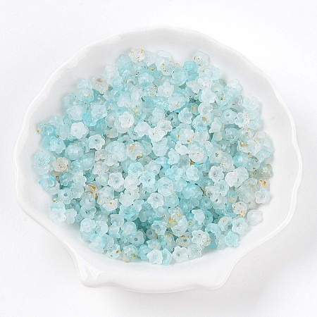 Frosted Transparent Acrylic Beads LS-X-OACR-N137-72I-1