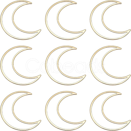 Brass Linking Rings KK-BC0009-09-1