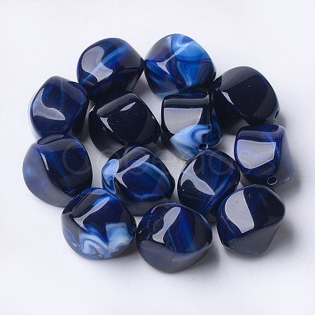 Acrylic Beads OACR-T007-08I-1