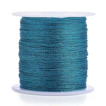Polyester Braided Metallic Thread OCOR-I007-B-33-1