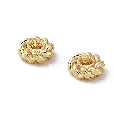 Rack Plating Zinc Alloy Spacer Beads PALLOY-F305-04G-1