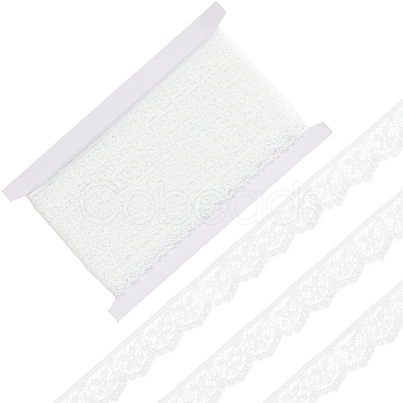 Polyester Lace Triming Ribbons OCOR-WH20050-028A-1