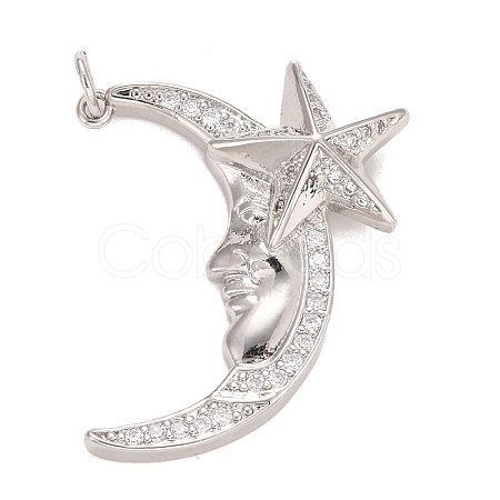 Cubic Zirconia Pendants KK-E275-18P-1