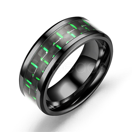 201 Stainless Steel Finger Rings for Couple FS-WG1136E-23-1