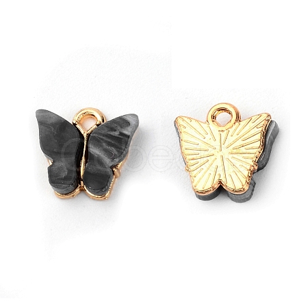 Resin Pendants RESI-WH0024-83-1