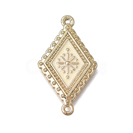 Alloy Enamel Hollow Connector Charms FIND-C097-09A-G-1