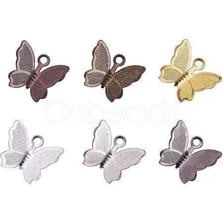 Brass Charms KK-NB0002-11-1
