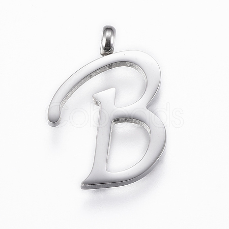 Tarnish Resistant 304 Stainless Steel Pendants STAS-F129-B-P-1