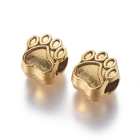 Tibetan Style European Beads MPDL-6160-AG-NR-1