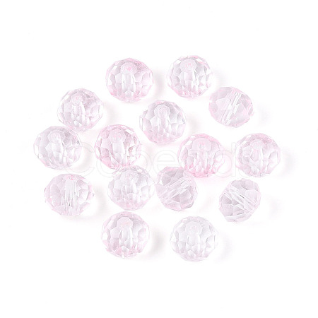 Baking Paint Transparent Glass Beads GLAA-N011-10mm-10-1