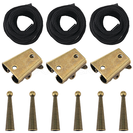 DIY Bolo Tie Making Kit DIY-GF0010-35AB-1