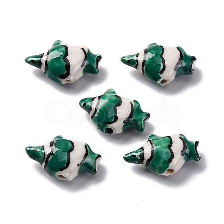 Handmade Porcelain Beads PORC-R002-02E-1