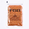 FGB 11/0 Grade A Baking Paint Glass Seed Beads SEED-S030-1028-5