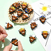 14Pcs 7 Styles Cattle Food Grade Silicone Focal Beads SIL-CJ0003-11-5