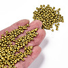 12/0 Baking Paint Glass Round Seed Beads SEED-S036-01A-06-4