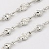 Tarnish Resistant 304 Stainless Steel Flower Chains CHS-K001-47-1