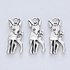 Tibetan Style Alloy Pendants X-TIBE-R316-065AS-RS-1