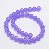 Natural & Dyed Malaysia Jade Bead Strands G-A146-10mm-A19-2