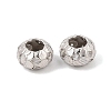 925 Sterling Silver Micro Pave Clear Cubic Zirconia European Beads SE-CBAF1B2-10P-1
