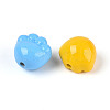 Baking Paint Opaque Acrylic Beads OACR-N148-05-2